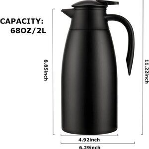 FOUR 68oz Thermal Coffee Carafes